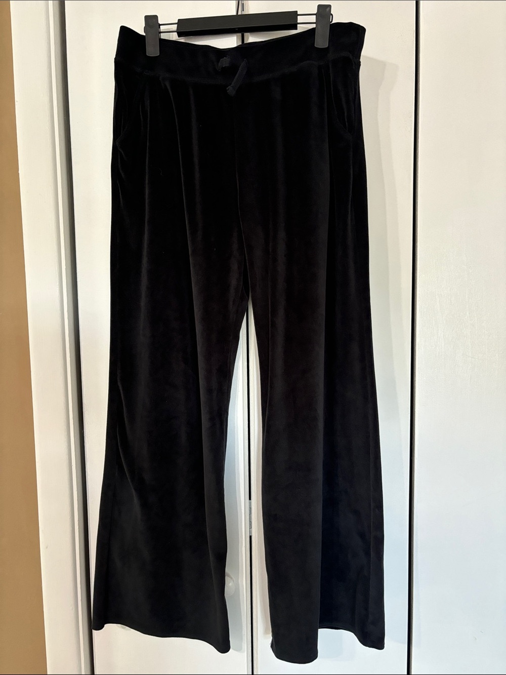 abercrombie kids 17/18 Black Lounge velvet Leggings